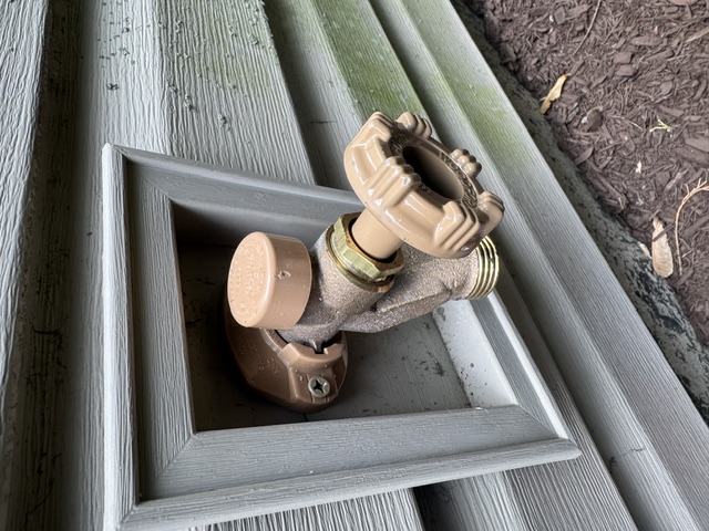 Outdoor Spigot Replacement (Frost-proof hose bib)